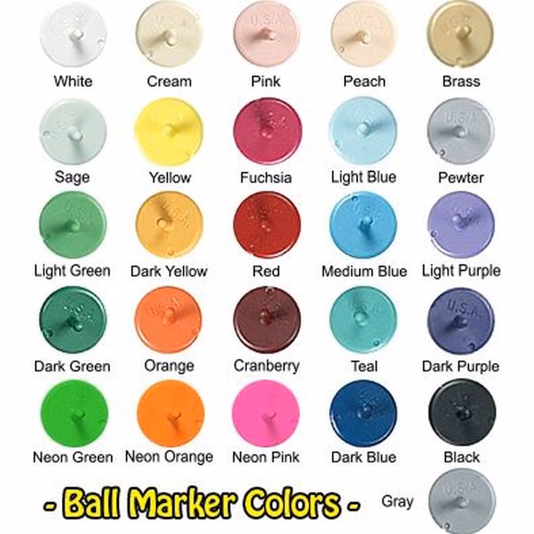 Quarter Size Ball Markers
