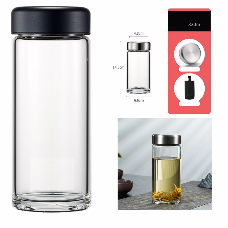 11 oz Wide Mouth Glass Bottle