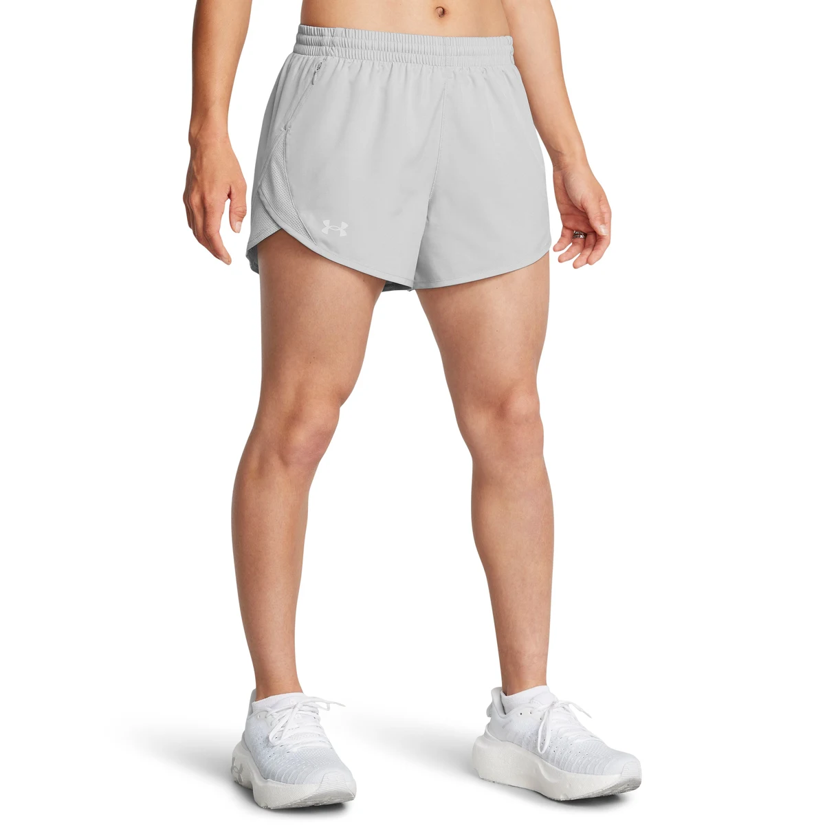 UA Fly-By Heather Women's 3 Shorts 1