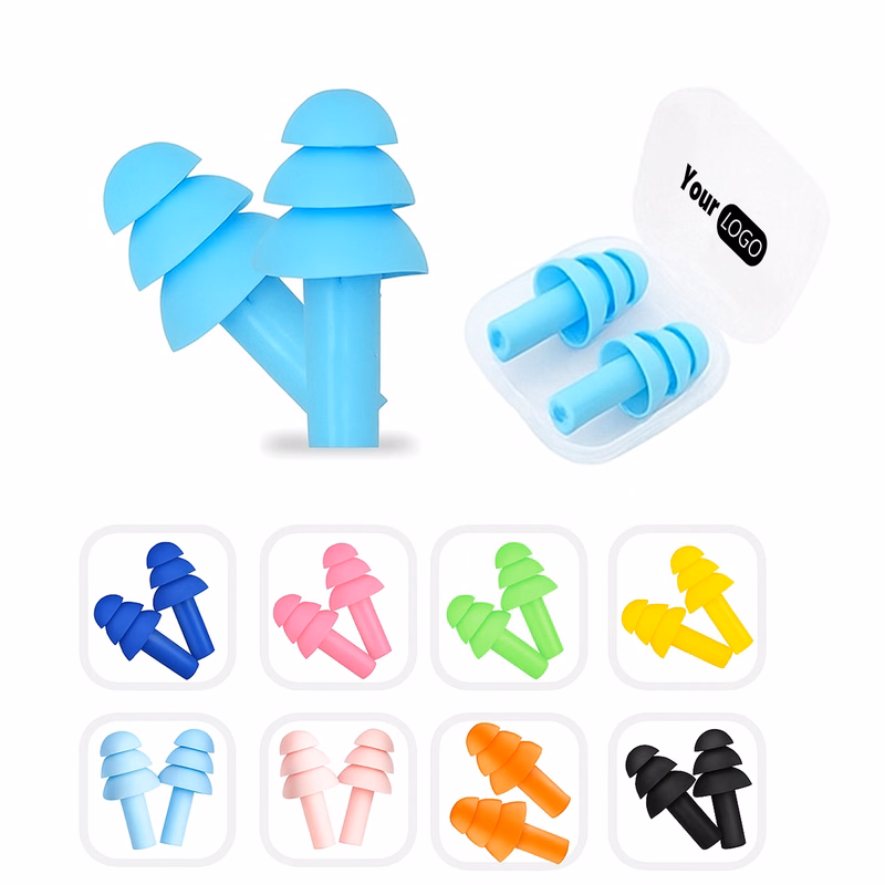 Christmas Tree Shape Earplugs with Case