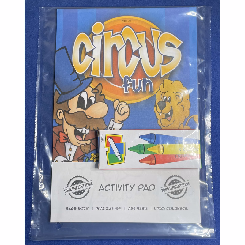 ACTIVITY PAD SET - Circus Fun Activity Pad Fun Pack