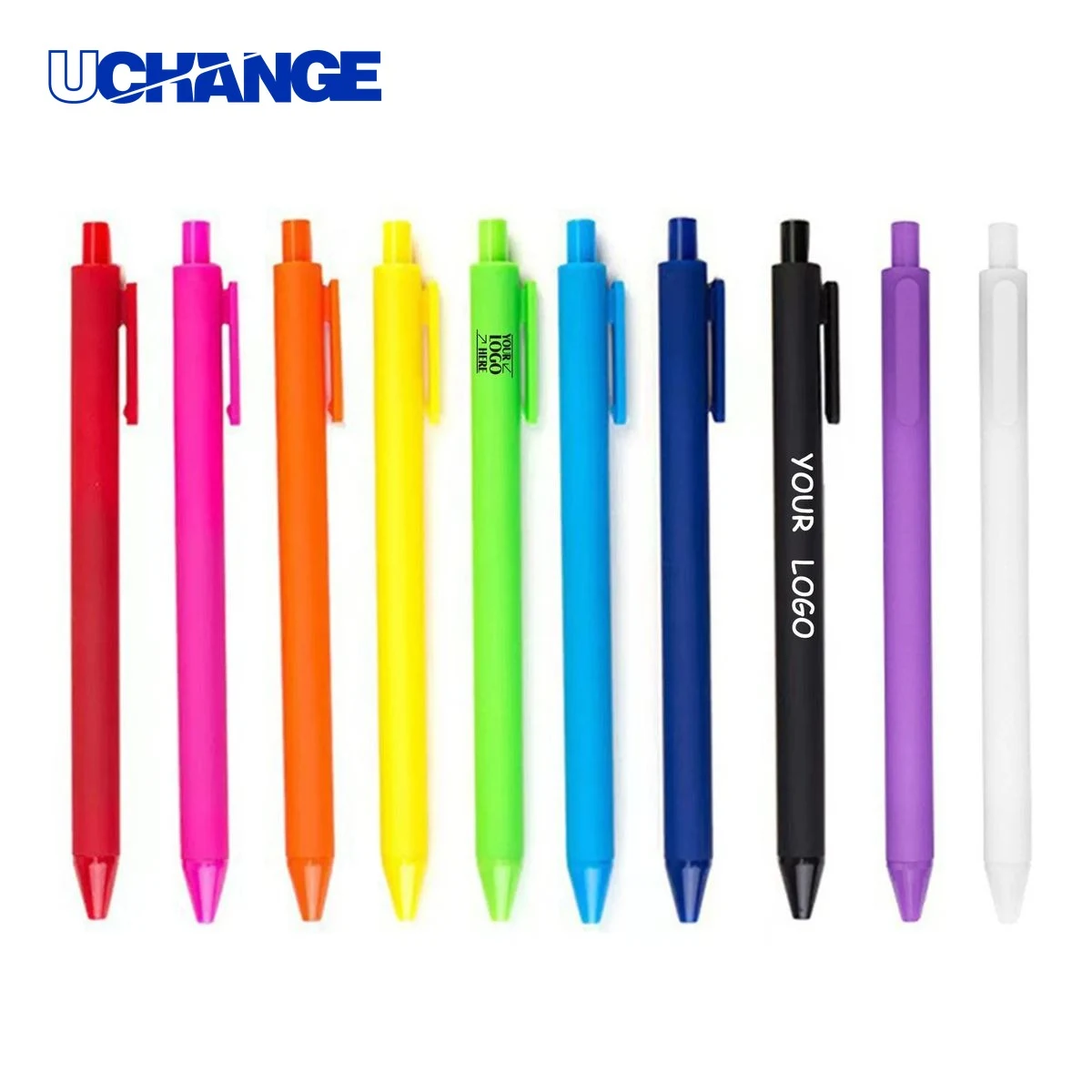 Simple Colored Candy Pen for Kids, custom pen with logo imprint 1