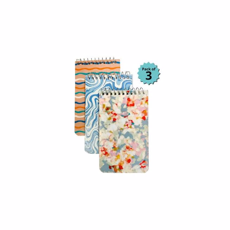 Three Leaf Memo Books 3-Pack