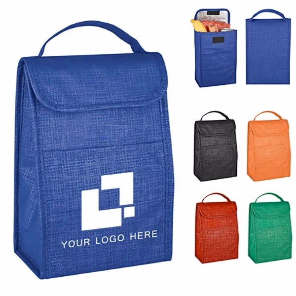 RPET Crosshatch Non-woven Lunch Bag