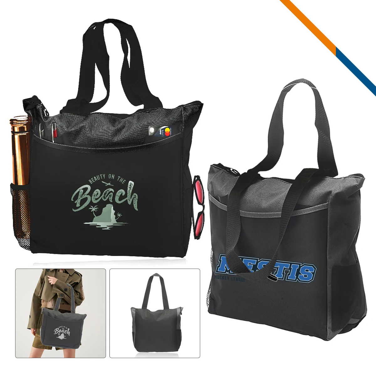 Tace Tote Bag, custom tote bag with logo imprint 1