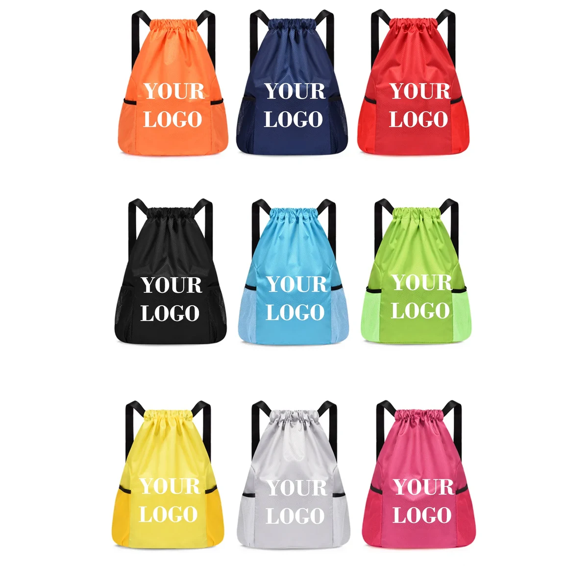 Large-Capacity Drawstring Double-Shoulder Backpacks 1
