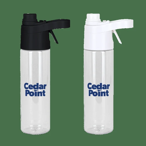 Spritzer 20 oz rPET Spray Water Bottle 1