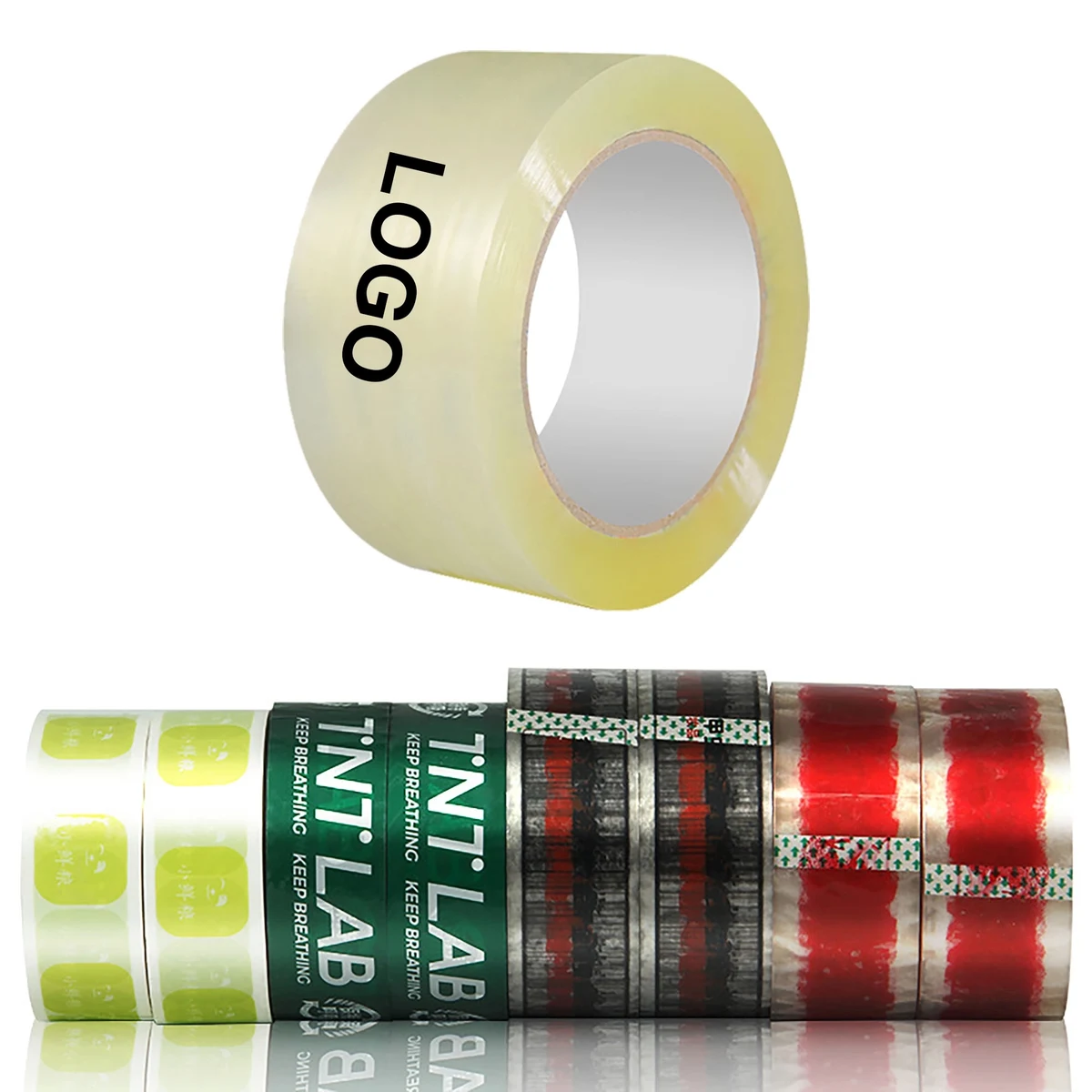Custom Clear 2" BOPP Packing Tape 1