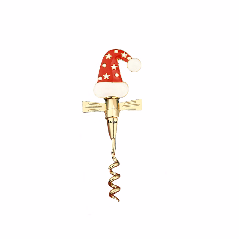Christmas Hat Corkscrew