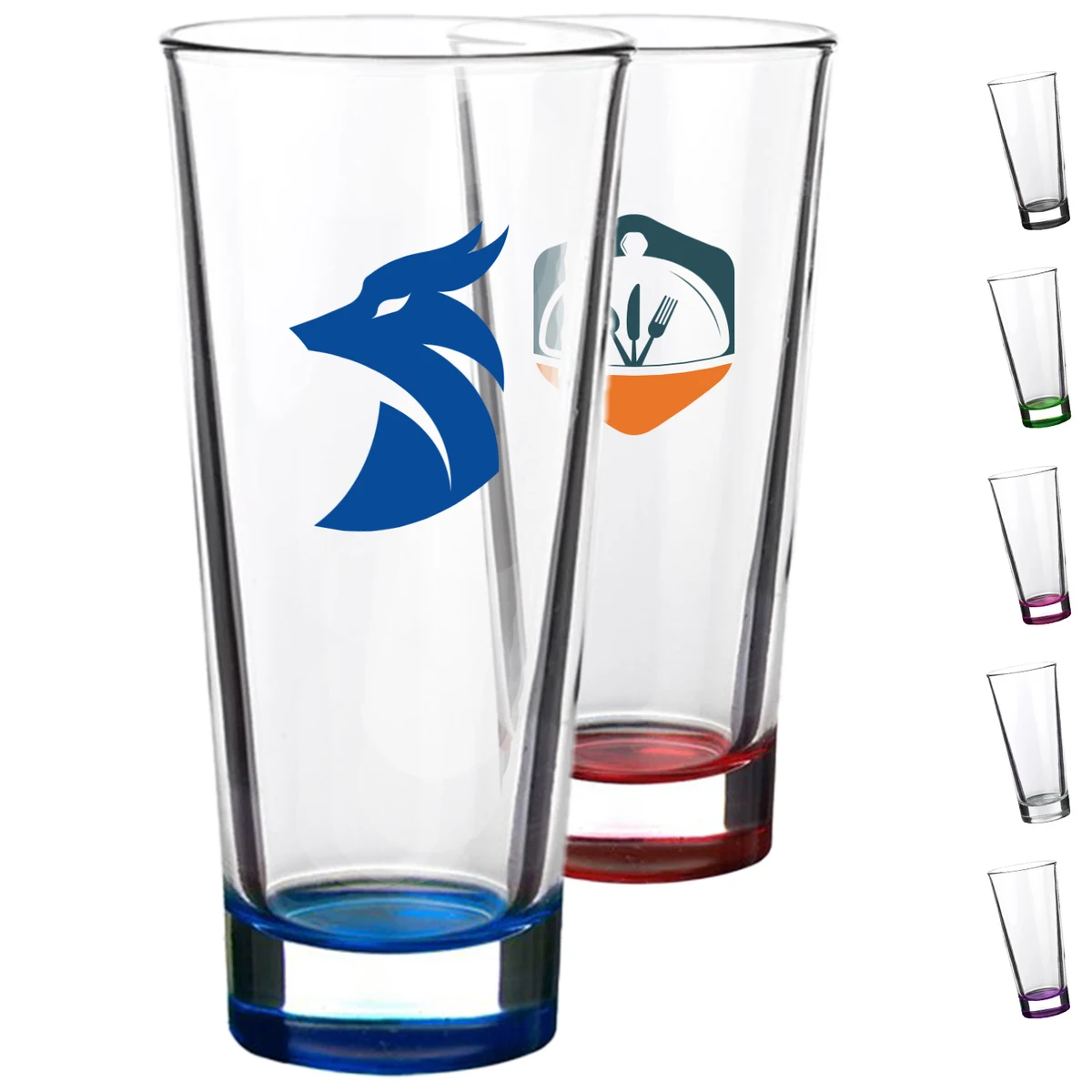 Slim Can Glasses 12 oz. 1
