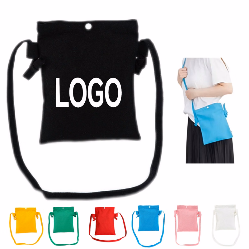 Simple Canvas Shoulder Bag