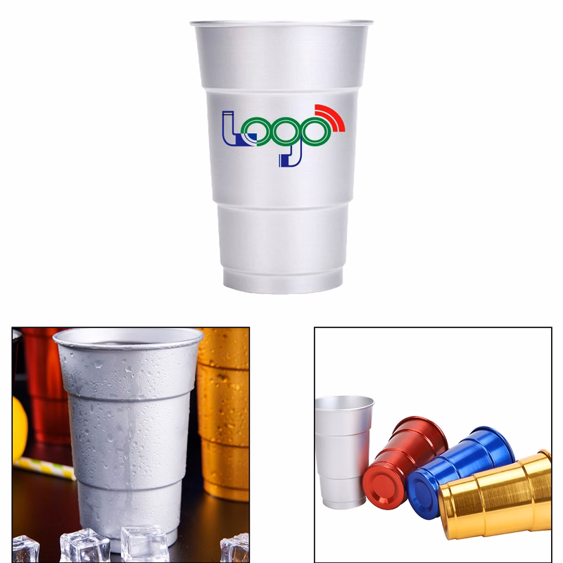 16 oz Reusable Aluminium Pint Cup