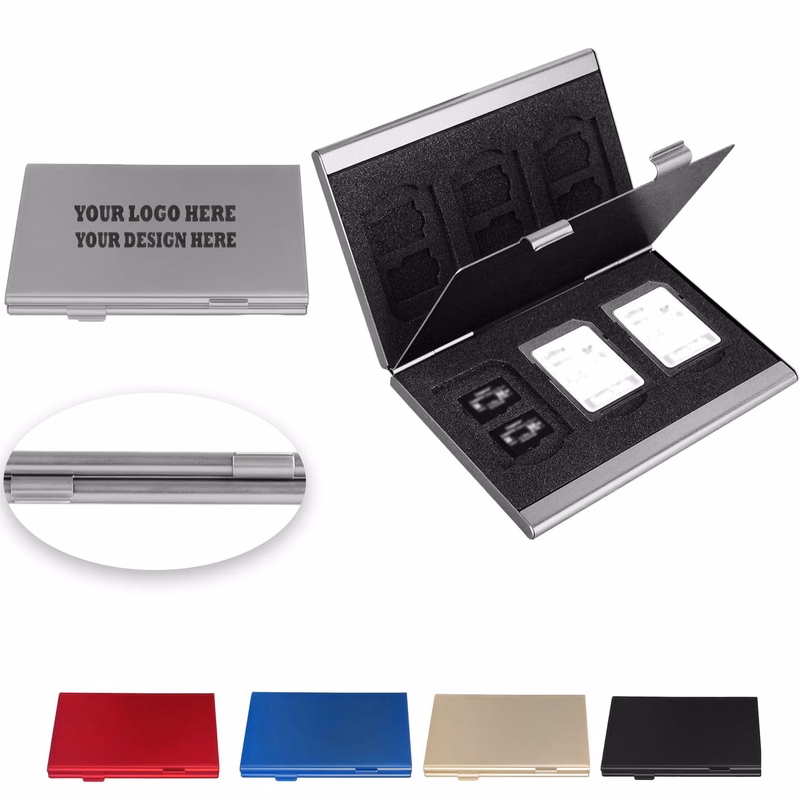 Double-layer SD Card Holder