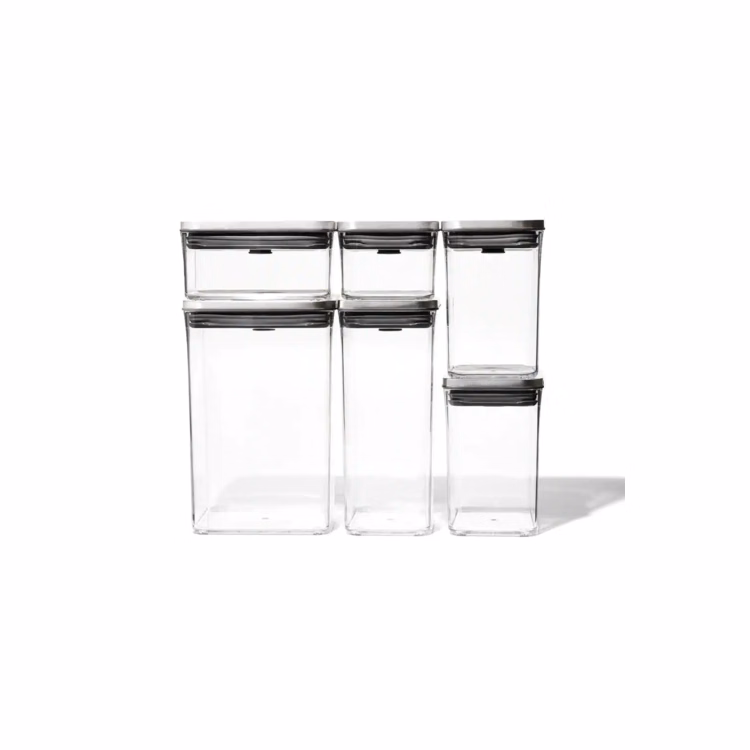 OXO Steel 6-Piece POP Container Set