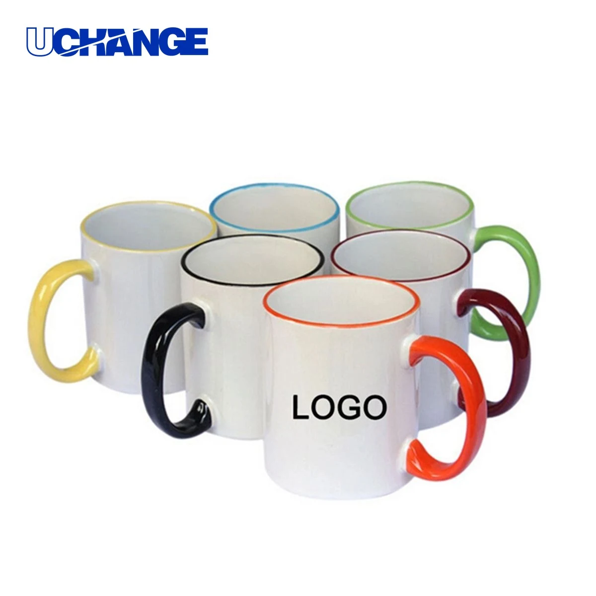 Colored Stoneware Mug Container (11 oz.) 1