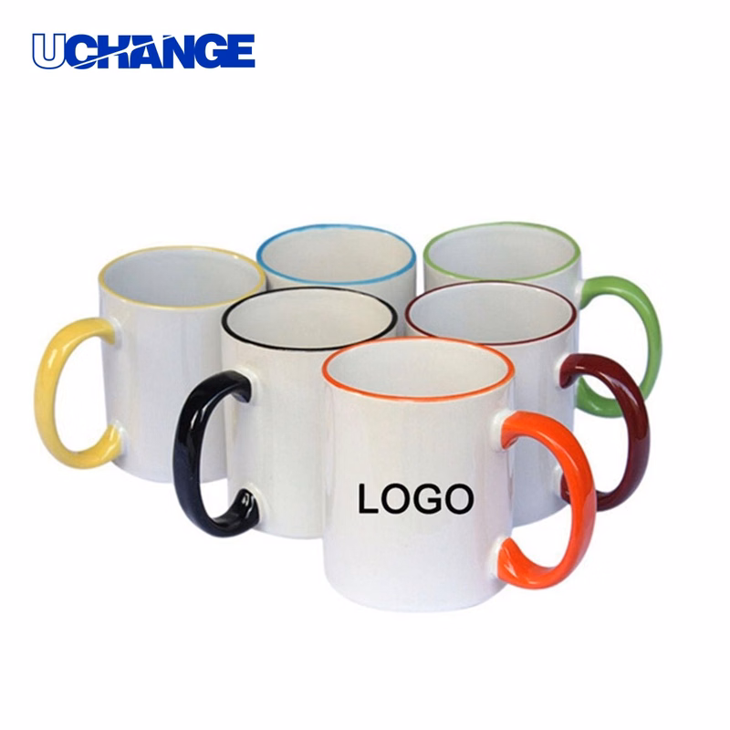 Colored Stoneware Mug Container (11 oz.)