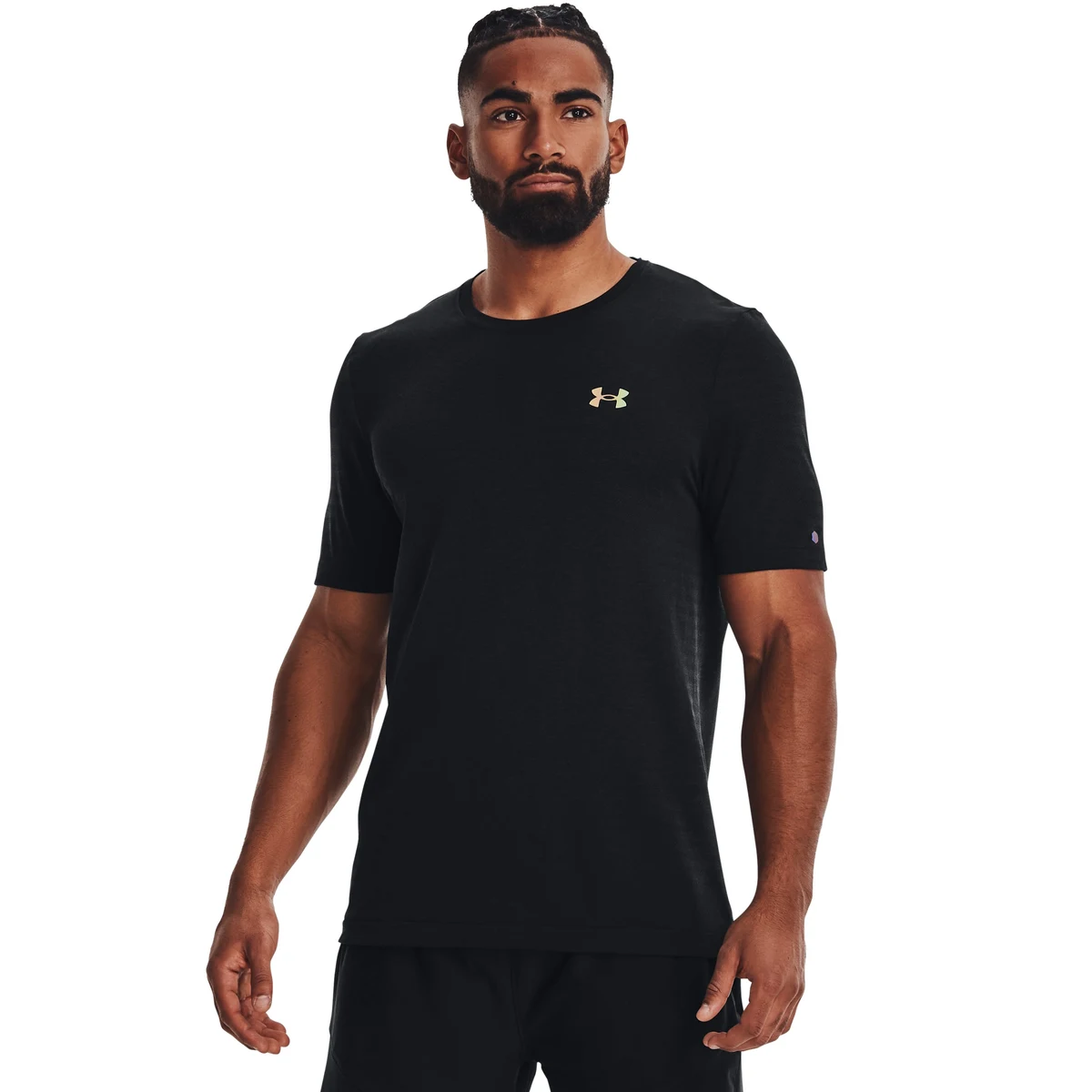 UA RUSH Seamless GeoSport Men's Short Sleeve 1
