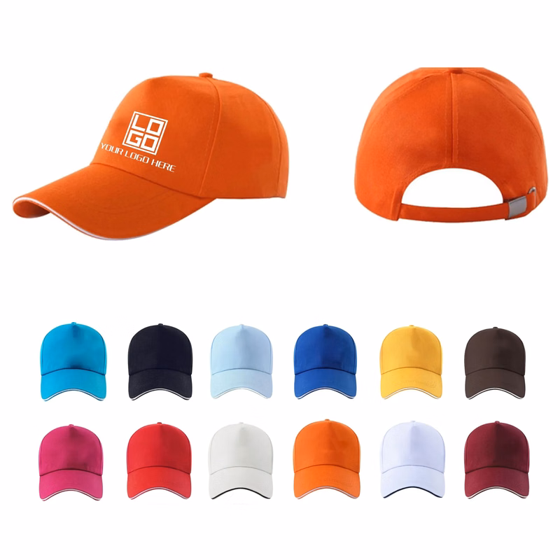 Unisex Baseball Cap Cotton Adjustable Peaked
