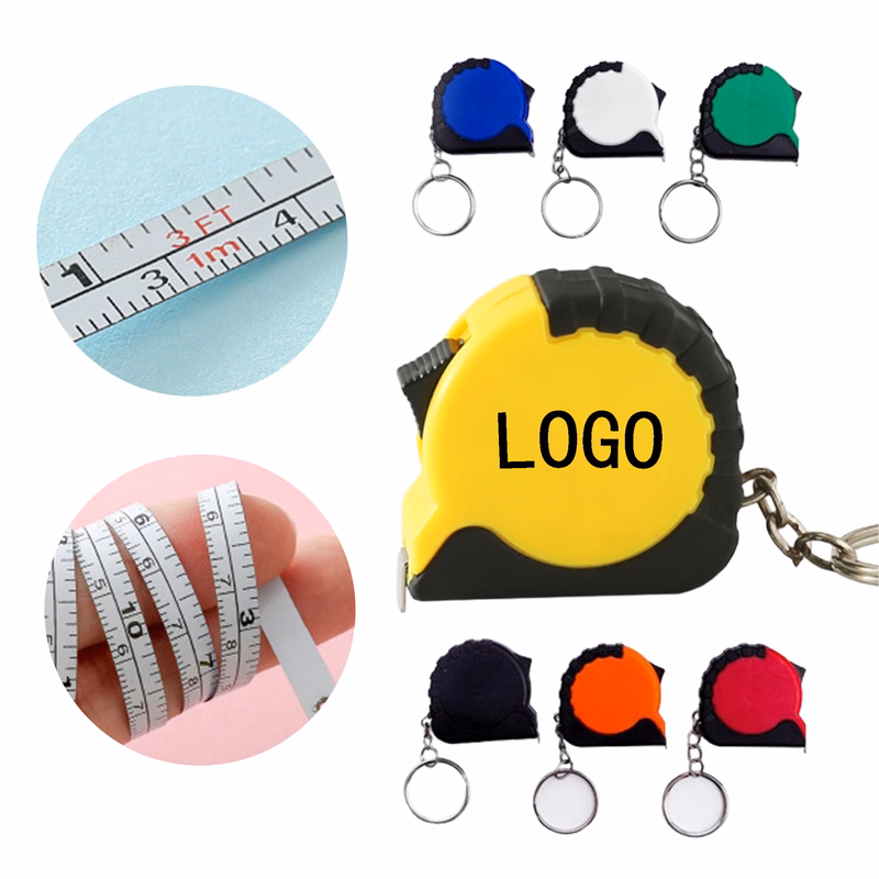 Portable Tape Measure Keychain
