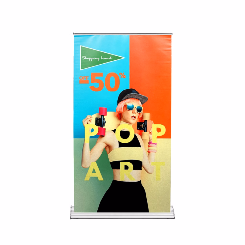 33.25" x 63" Adjustable Banner Stand Kit