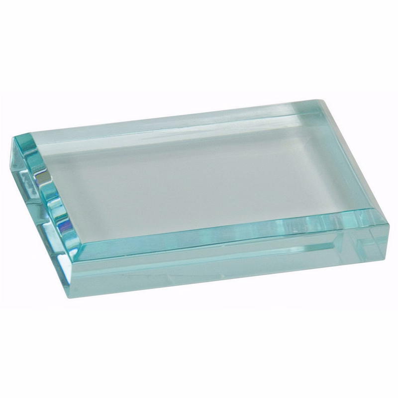 4.5" X 3.5" Acrylic Paperweight (Jade)