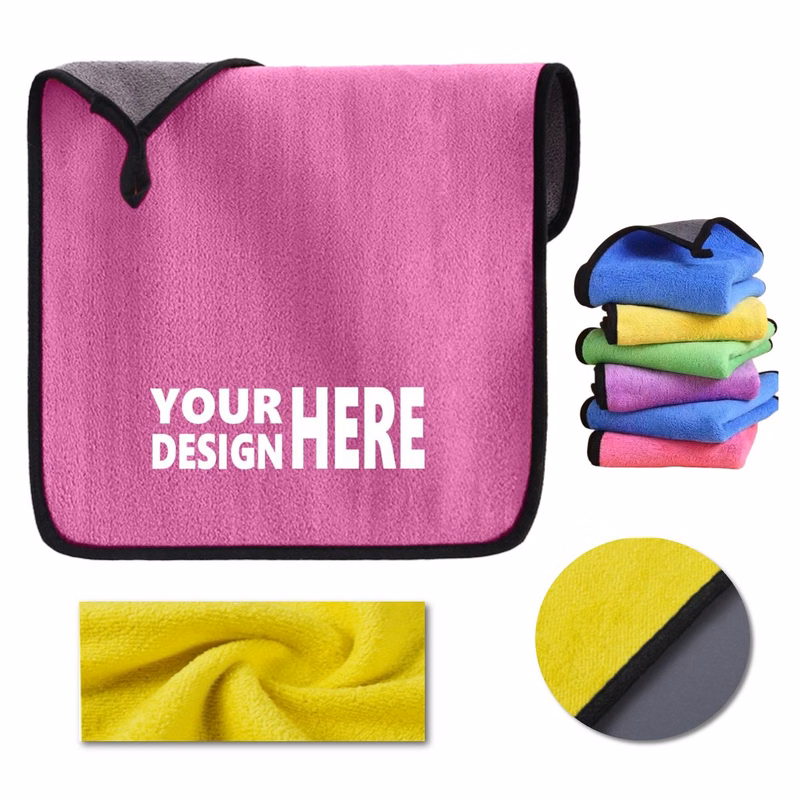 Thick Double Sided Microfiber Car Wash Towel