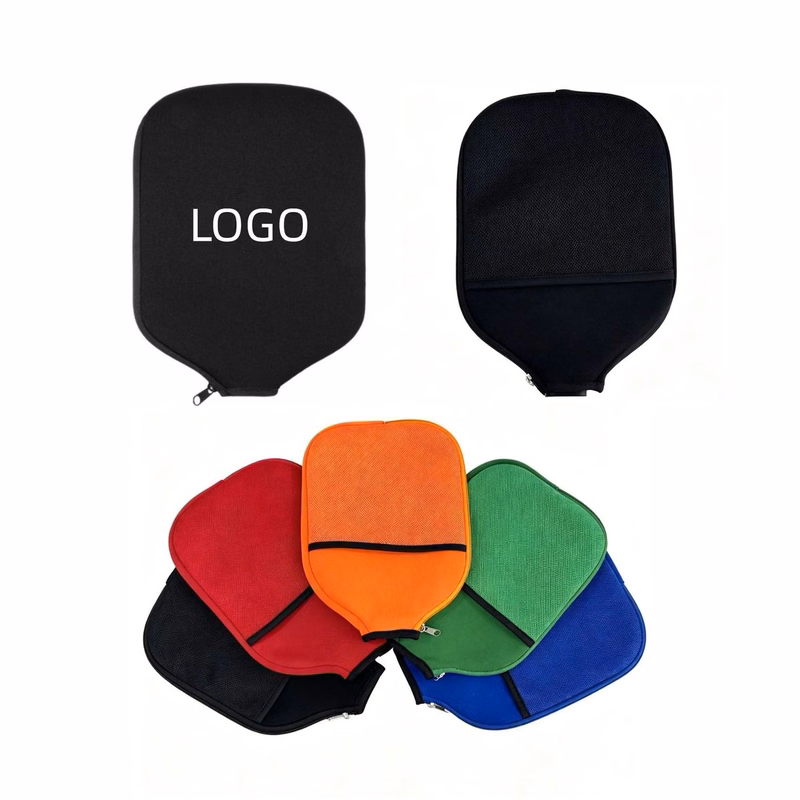 Neoprene Pickleball Paddle Cover W/ Mesh