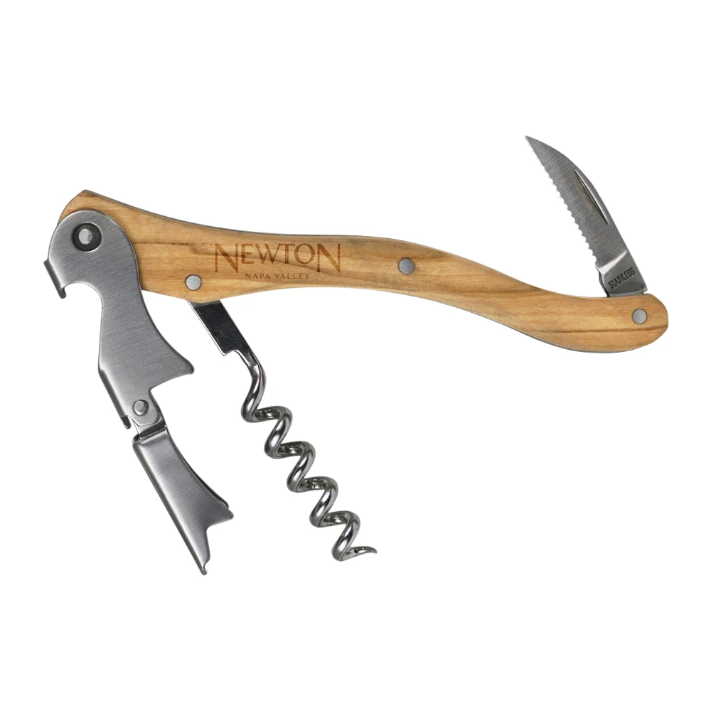 Olea Waiter's Corkscrew with Olivewood Handle 1
