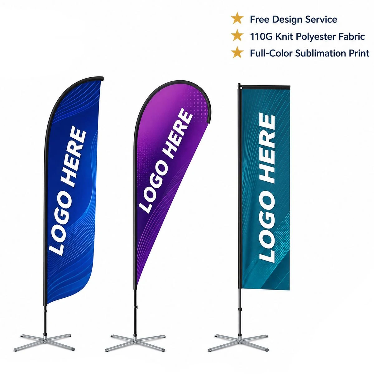 Outdoor Advertising Banner Flag 1