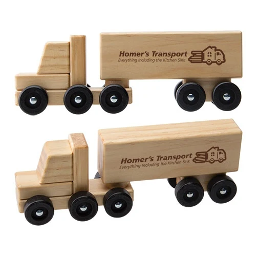 Wooden Semi Truck 1