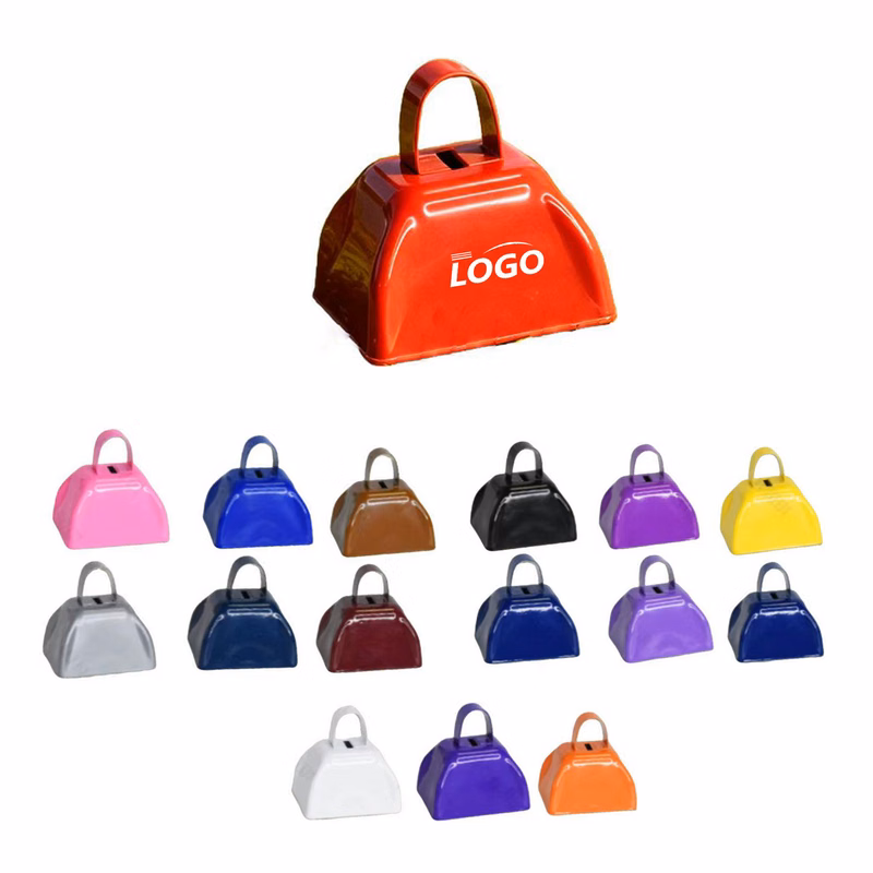 3 Inch Metal Cowbell Sports Cheering Bell