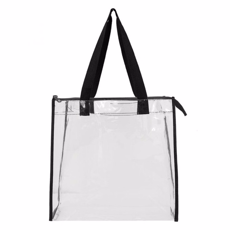 OAD Clear Zippered Tote with Full Gusset - OAD5006
