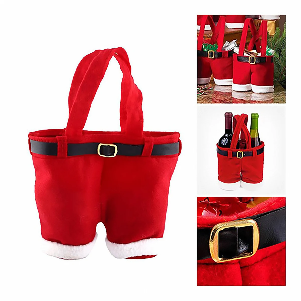 Santa Pants Gift Bag for Treats 1