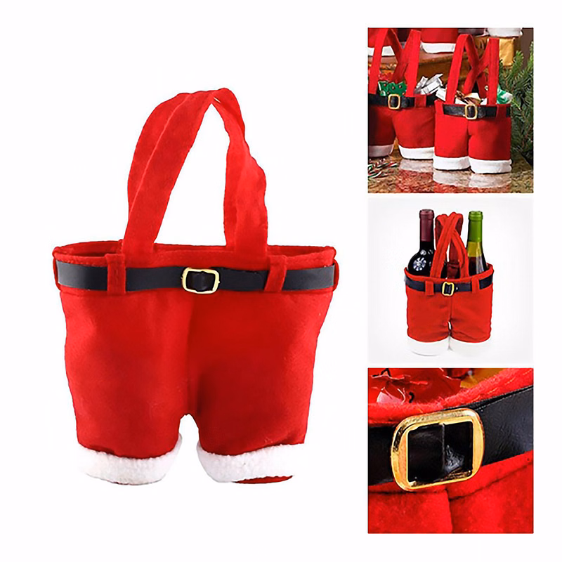 Santa Pants Gift Bag for Treats