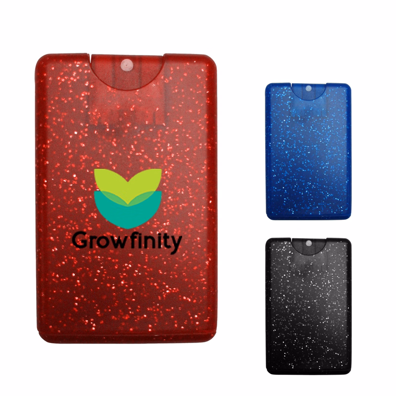 Sparkle / Bling Credit Card Antibacterial Hand Sanitizer