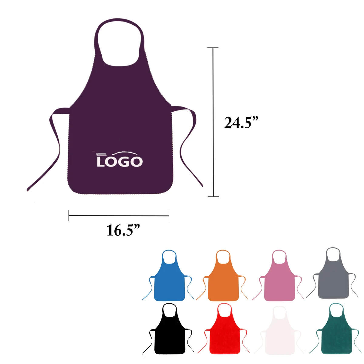 Disposable Nonwoven Aprons for Adults and Children 1