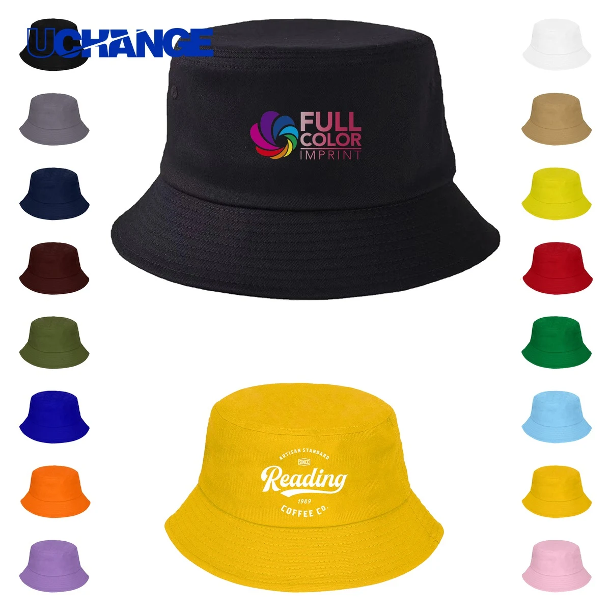 Foldable Twill Bucket Hat 1