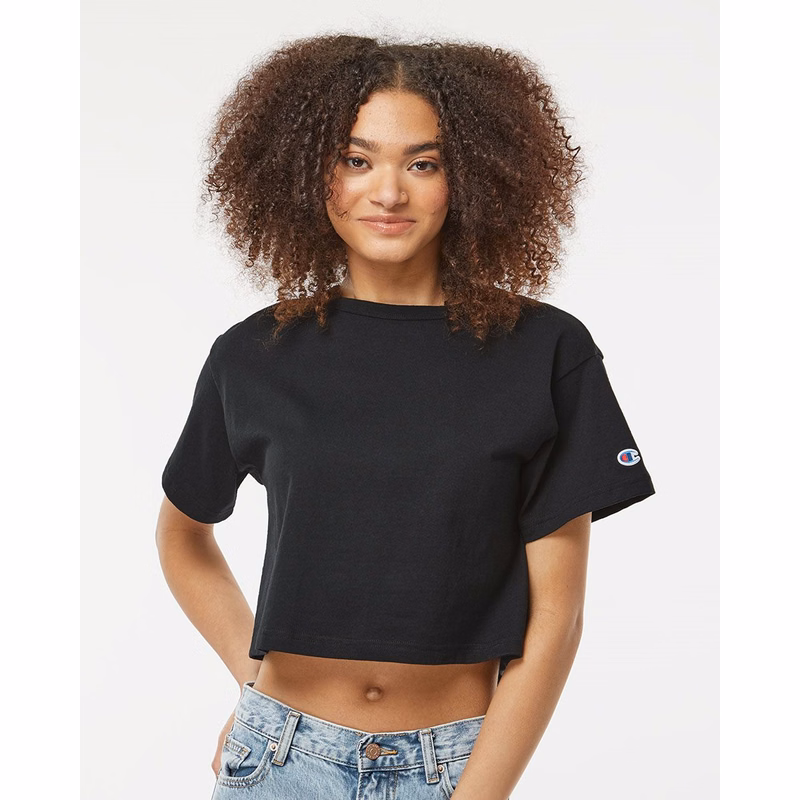 Women's Heritage Jersey Crop T-Shirt - T453W
