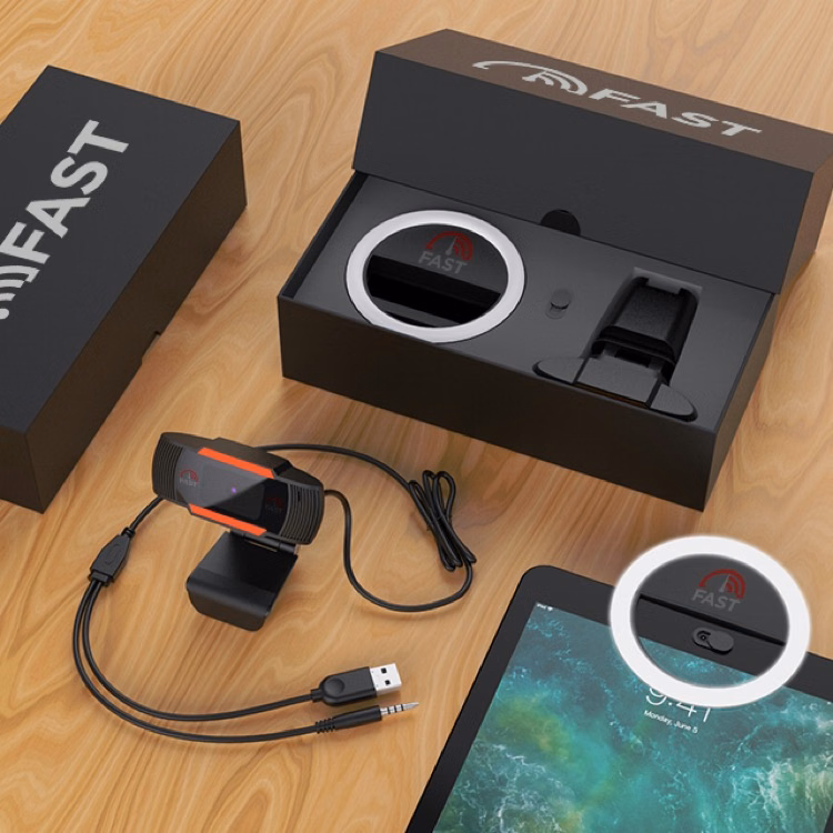 U-Star Web Cam and Selfie Light Gift Set