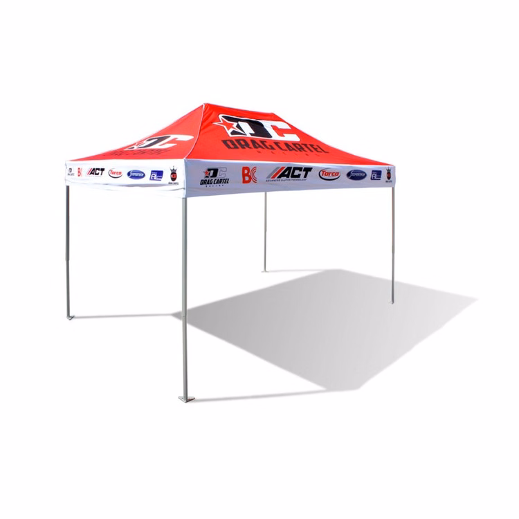 10x15 Printed Pop Up Canopy Tent