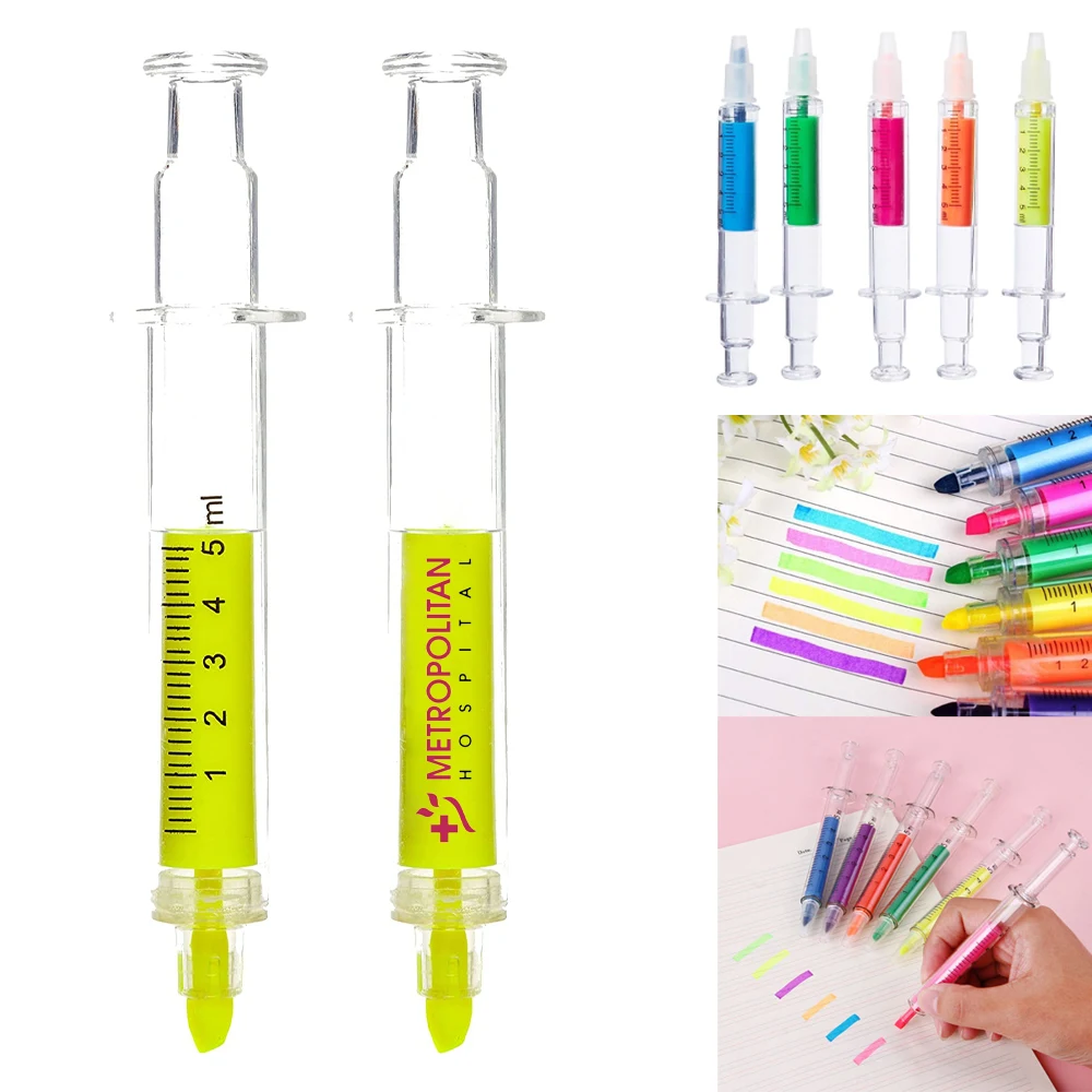 Doc's Syringe Multi Color Neon Highlighter 1