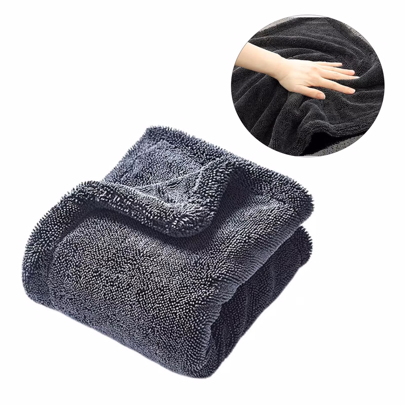 Double-Sided Microfiber Absorbent Towel