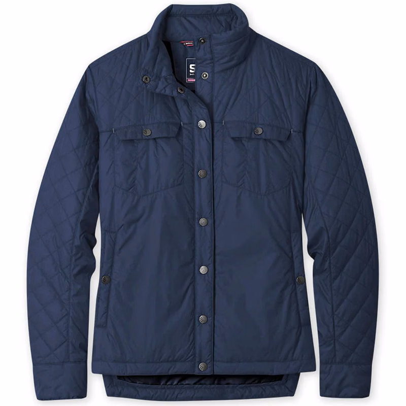 STIO® Recycled Women's Skycrest Insulated Snap Shirt Jacket