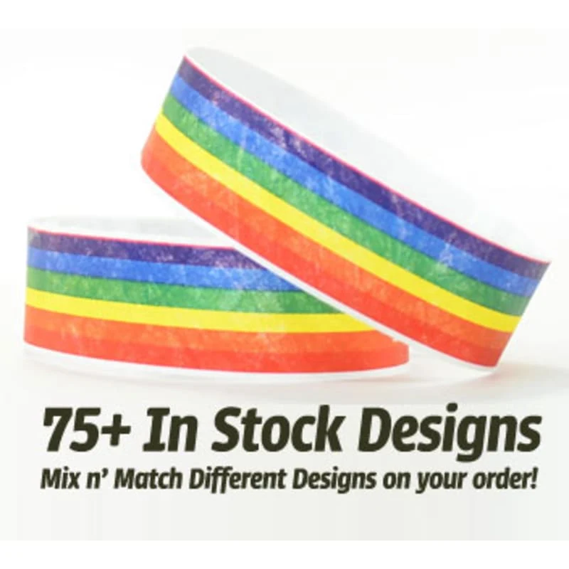 In Stock Tyvek Wristbands 1