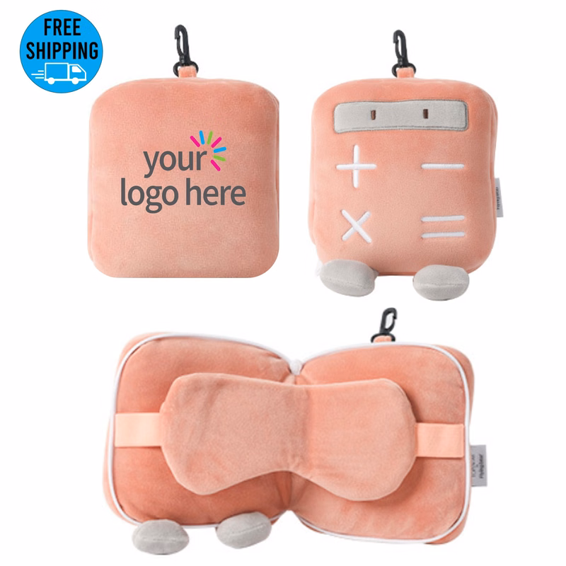 Calculator 2-in-1 Pillow Sleep Mask
