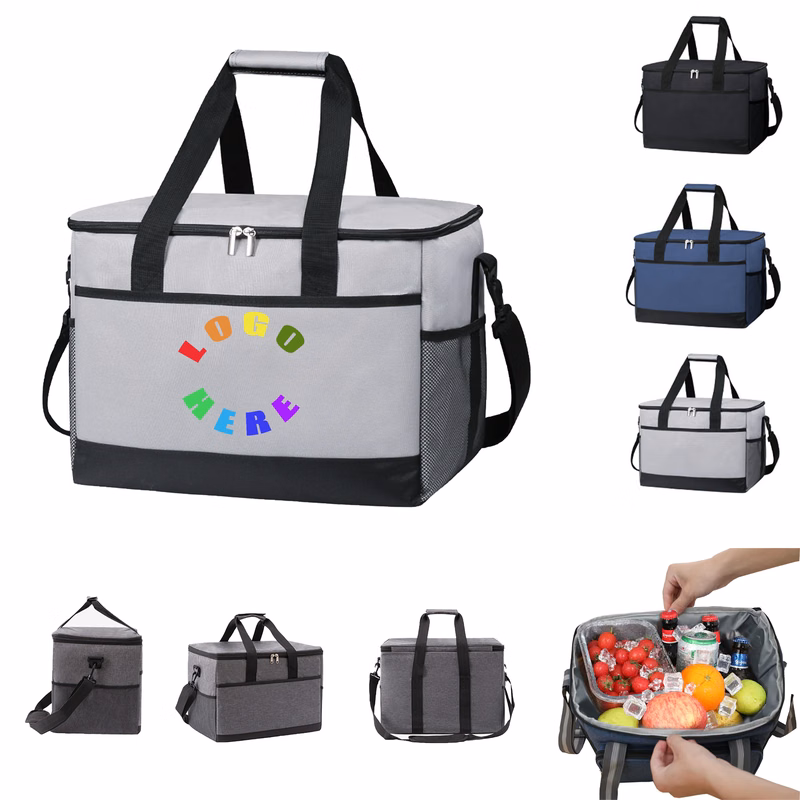 Folding Camping Beach Insulation Travel Cooler Bag