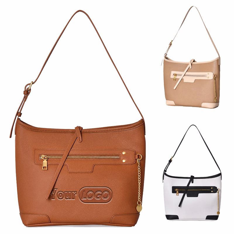 Crossbody PU Leather Tote Bag for Women