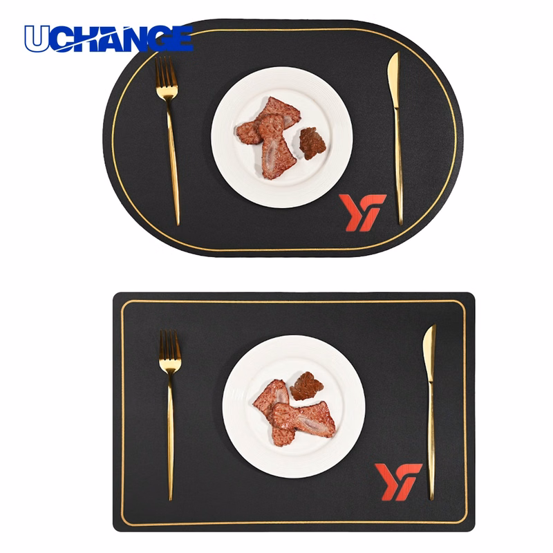 PU Leather Dining Placemats for Table Protection