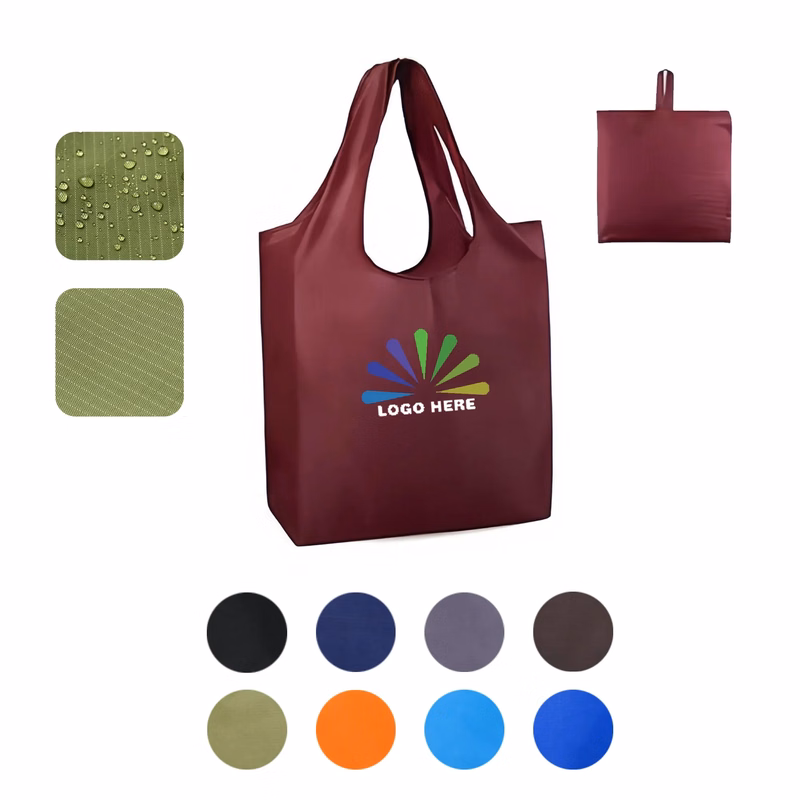 Foldable Eco-Friendly Shopping Belt Large Tote Bag