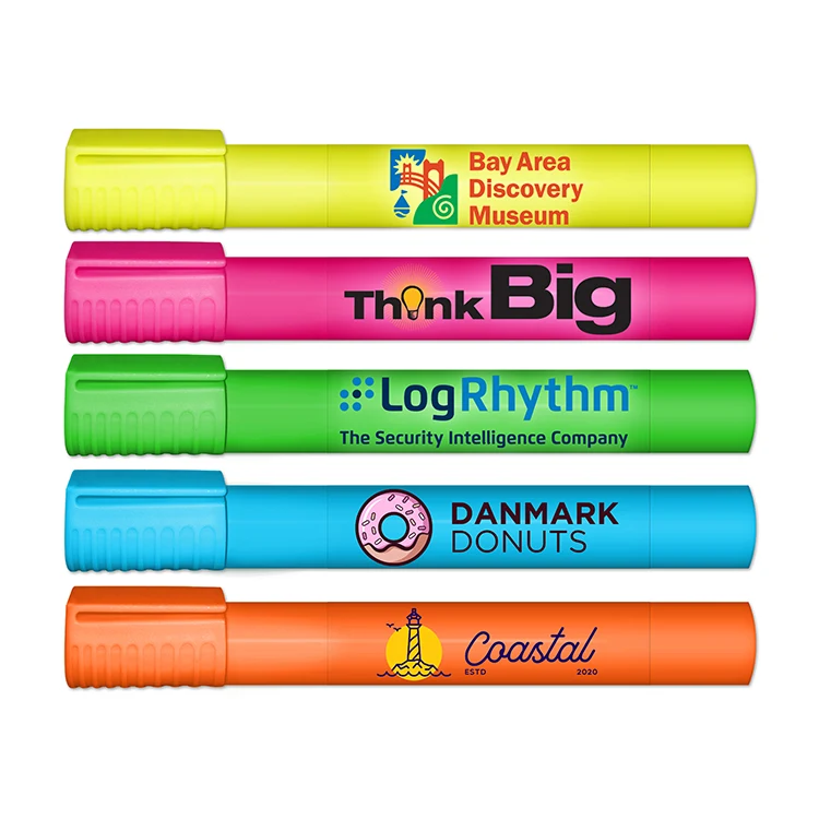 XL Jumbo Extra Large 8" Fluorescent Highlighter with Full Color Decal 1